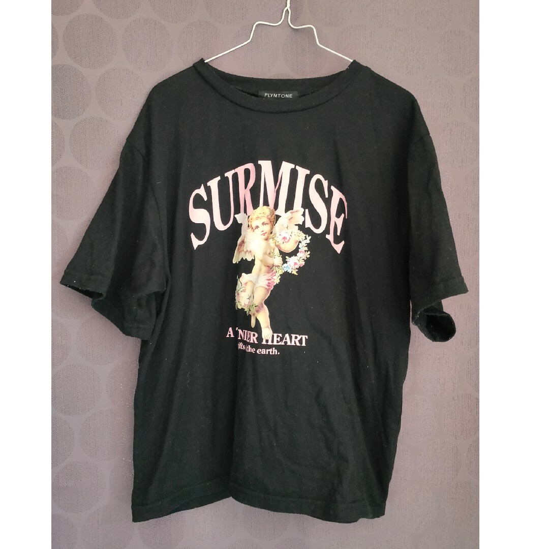 しまむら(シマムラ)のしまむら エンジェル Tシャツ レディースのトップス(Tシャツ(半袖/袖なし))の商品写真