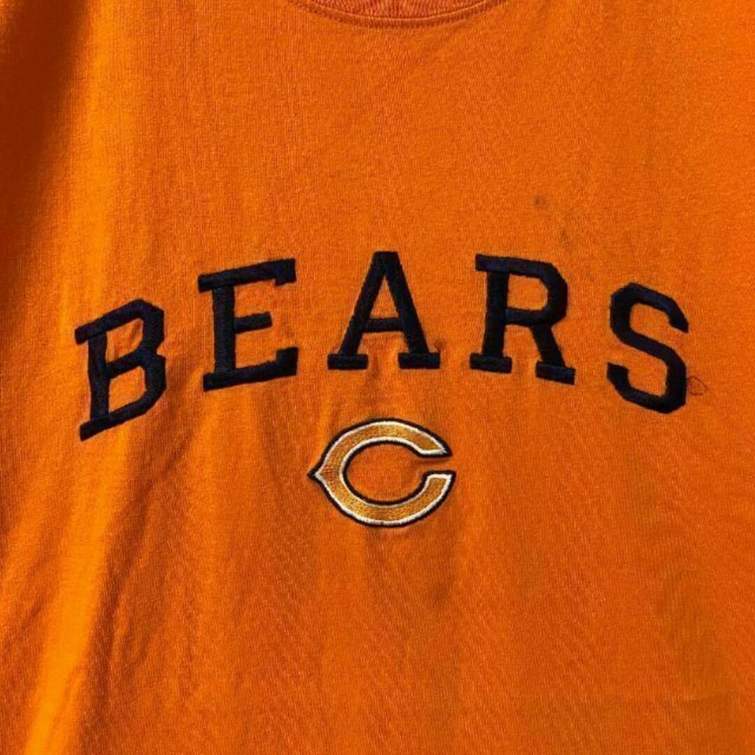 i1 US古着　NFL　半袖Tシャツ　BEARS　刺繍ロゴ　 イリノイ州シカゴ メンズのトップス(Tシャツ/カットソー(半袖/袖なし))の商品写真