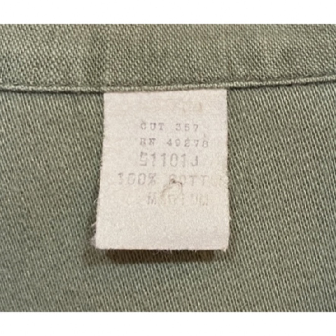 MILITARY(ミリタリー)のUSAビンテージ ユーティリティミリタリーシャツ メンズのトップス(シャツ)の商品写真