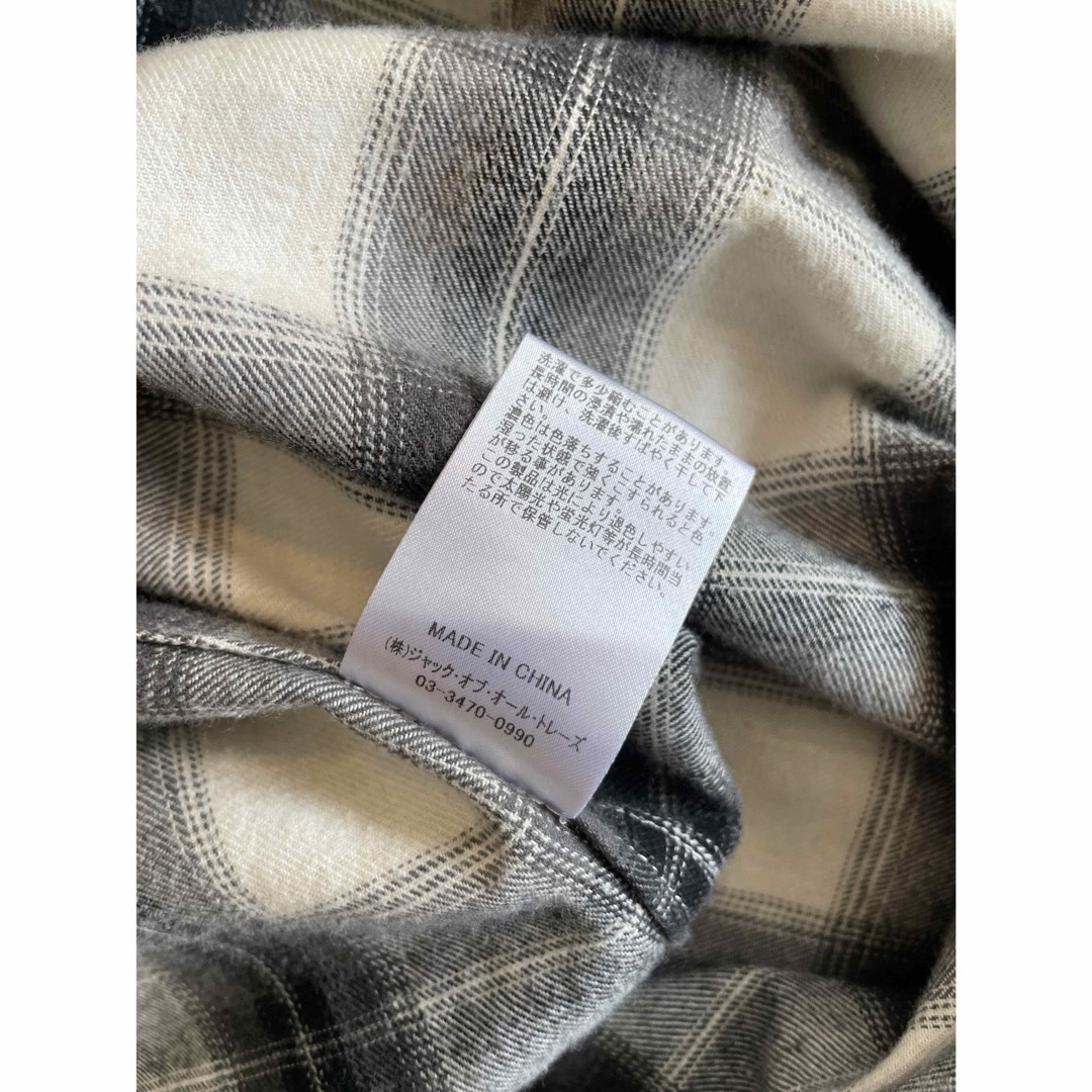 AP STUDIO(エーピーストゥディオ)のPROVOKE Oversized Check Shirts 36 レディースのトップス(シャツ/ブラウス(長袖/七分))の商品写真