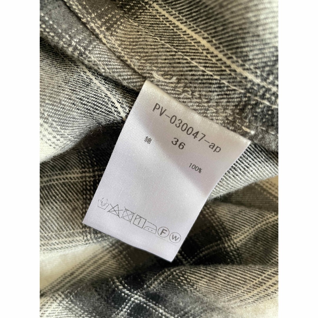 AP STUDIO(エーピーストゥディオ)のPROVOKE Oversized Check Shirts 36 レディースのトップス(シャツ/ブラウス(長袖/七分))の商品写真