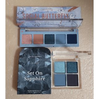 カラーポップ(colourpop)の【未使用※】カラーポップ　アイシャドウsocial butterfly＆set(アイシャドウ)