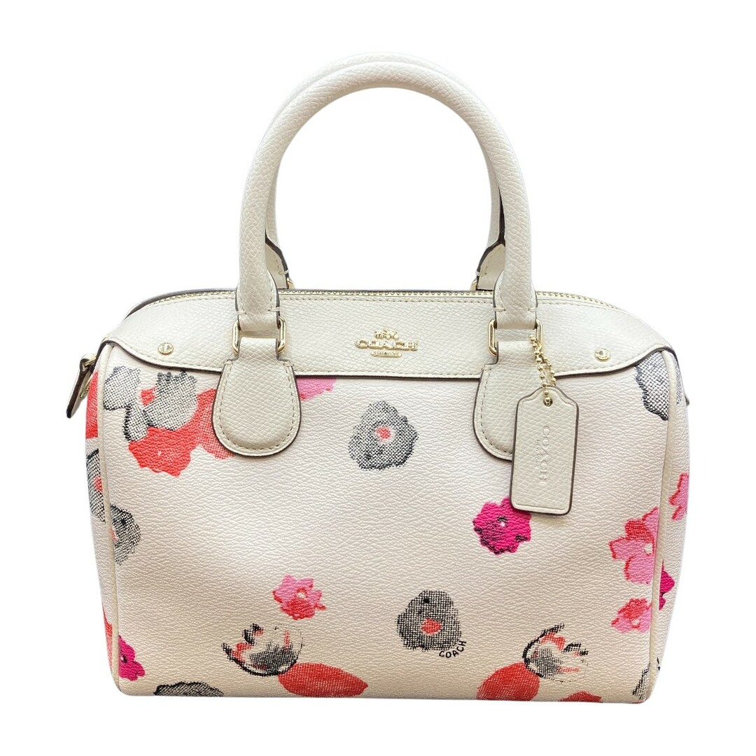 COACH(コーチ)の◎◎COACH コーチ ミニベネット 2WAY ハンドバッグ ショルダーバッグ 花柄 フラワー F57270 ホワイト レディースのバッグ(その他)の商品写真