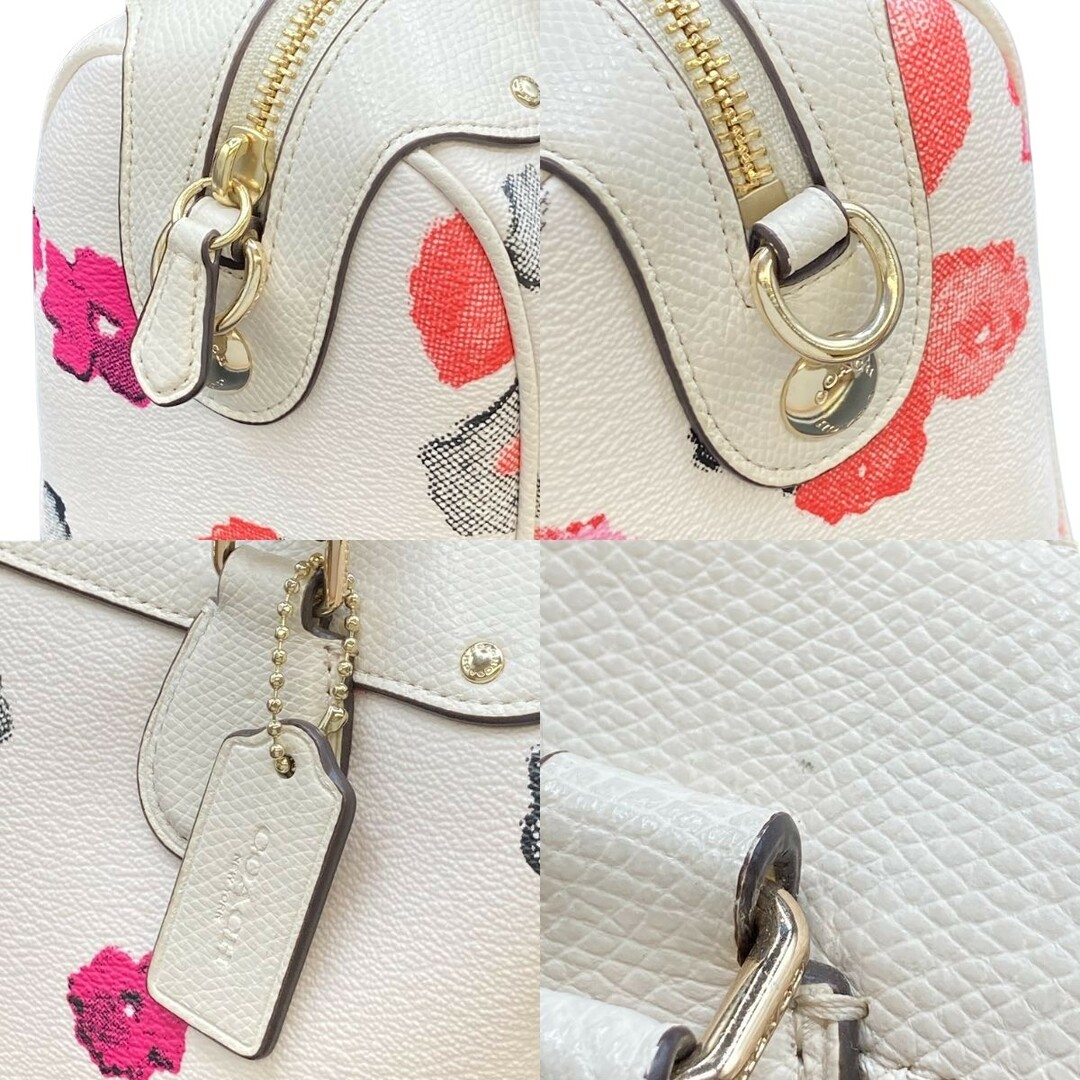 COACH(コーチ)の◎◎COACH コーチ ミニベネット 2WAY ハンドバッグ ショルダーバッグ 花柄 フラワー F57270 ホワイト レディースのバッグ(その他)の商品写真