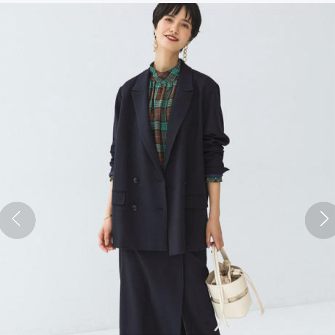 UNITED ARROWS green label relaxing(ユナイテッドアローズグリーンレーベルリラクシング)のgreen label relaxing テーラードジャケット　サイズ38 レディースのジャケット/アウター(テーラードジャケット)の商品写真