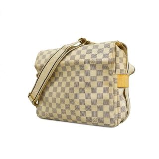 ルイヴィトン(LOUIS VUITTON)の【4ge5626】ルイヴィトン ショルダーバッグ/ダミエ・アズール/ナヴィグリオ/N51189/ホワイト【中古】レディース(ショルダーバッグ)