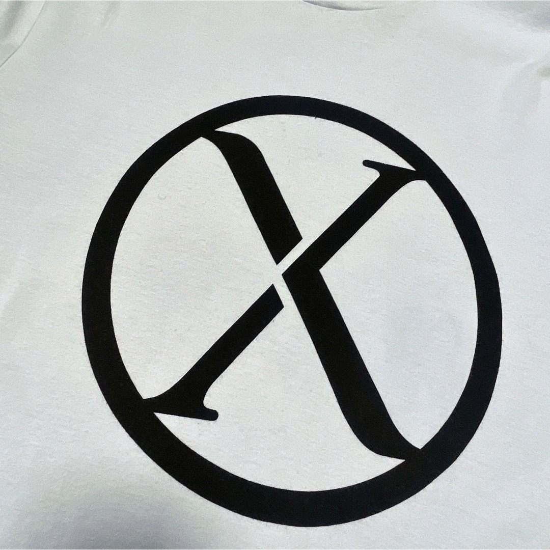 EXPRESS(エクスプレス)のUSA古着　メキシコ製　Tシャツ　ライトブルー　プリント　ロゴ　EXPRESS メンズのトップス(Tシャツ/カットソー(半袖/袖なし))の商品写真