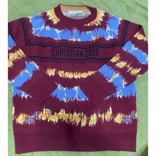 クリスチャンディオール(Christian Dior)のDIOR ニットセーター　柄(ニット/セーター)