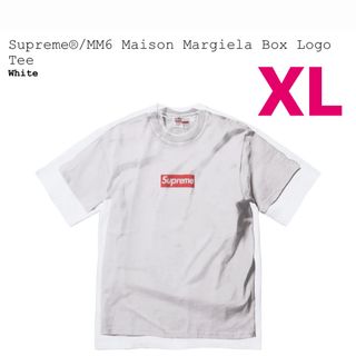 シュプリーム(Supreme)のSupreme MM6 Maison Margiela Box Logo Tee(Tシャツ/カットソー(半袖/袖なし))