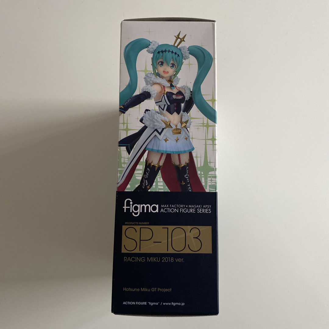 GOOD SMILE COMPANY(グッドスマイルカンパニー)のfigma 初音ミク GTプロジェクト レーシングミク 2018ver. グッド エンタメ/ホビーのフィギュア(特撮)の商品写真