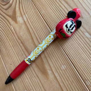 ディズニー(Disney)の【中古】だるまミッキーボールペン　2012(キャラクターグッズ)