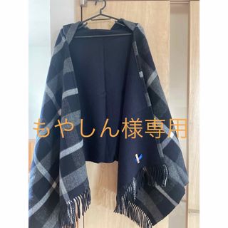 Burberryブルーレーベル ポンチョ