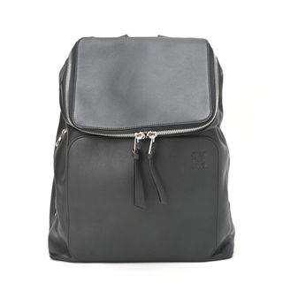 ロエベ / LOEWE    ゴヤ バックパック / リュックサック   レザー　ブラック 　【中古】 商品番号 S-155372(バッグパック/リュック)