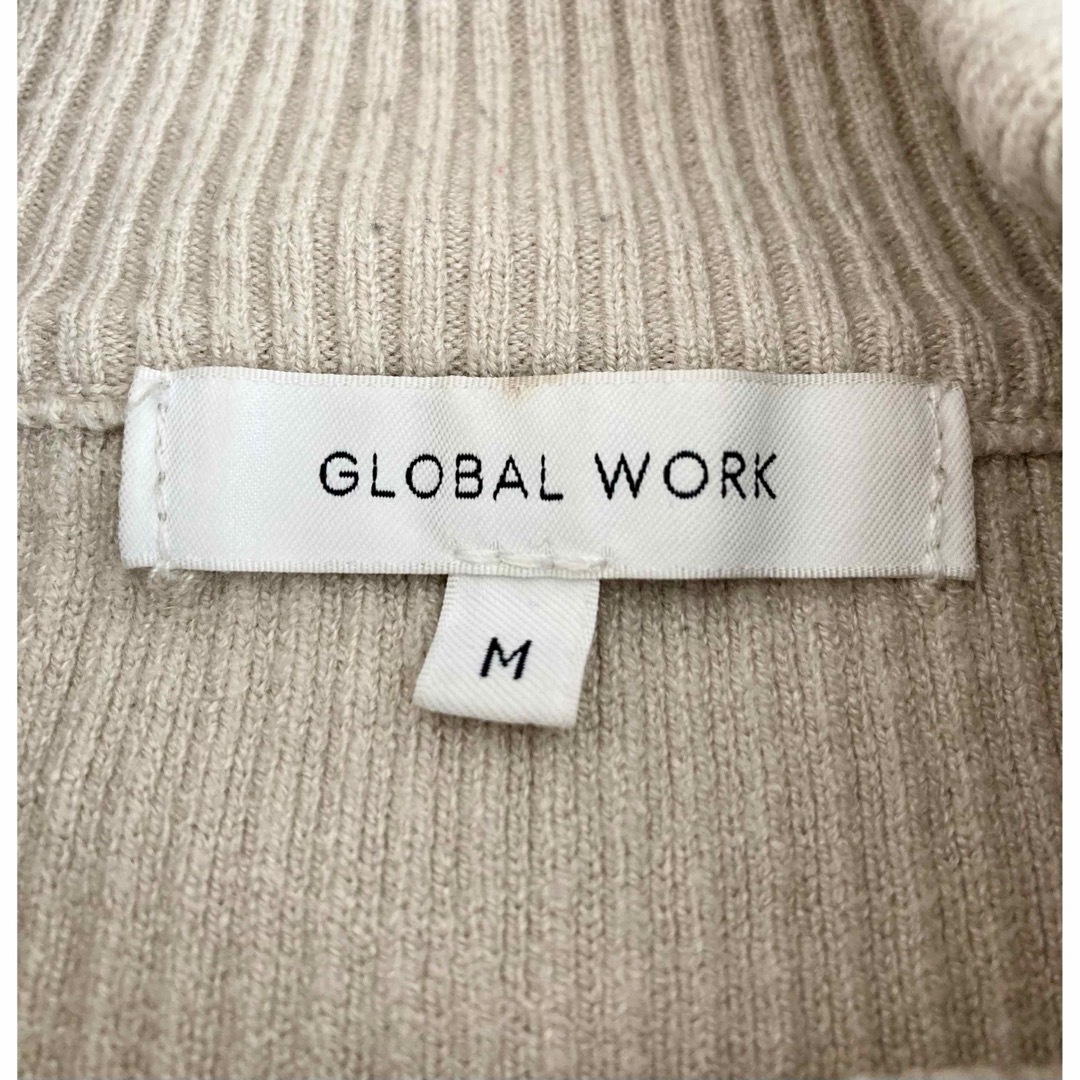 GLOBAL WORK(グローバルワーク)のグローバルワーク　メルティリブハイネックニット　プルオーバー レディースのトップス(ニット/セーター)の商品写真