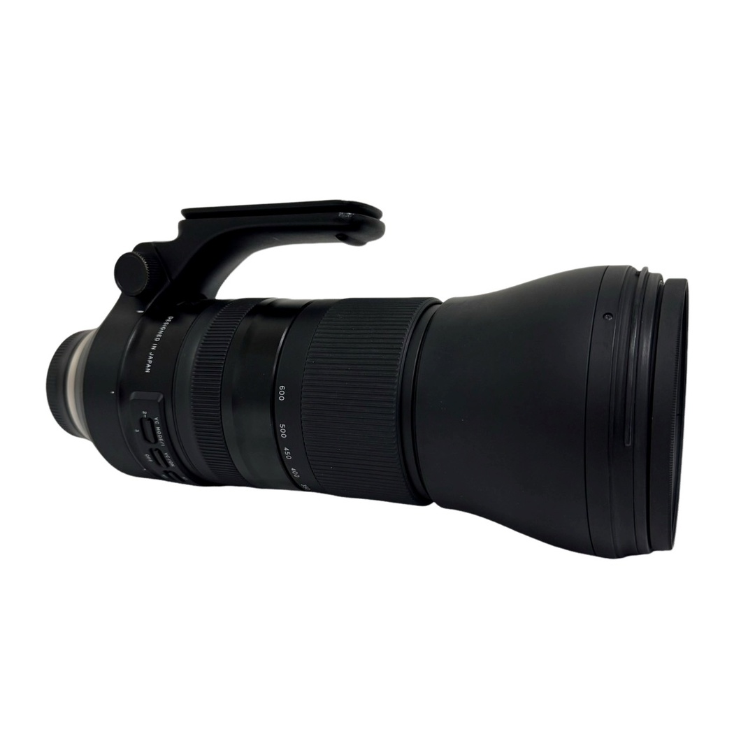 TAMRON(タムロン)のニコン TAMRON SP 150-600mm 6.3 Di VC USD G2 A022N 望遠ズームレンズ 一眼レフ ブラック 【中古】 12403K461 スマホ/家電/カメラのカメラ(レンズ(ズーム))の商品写真