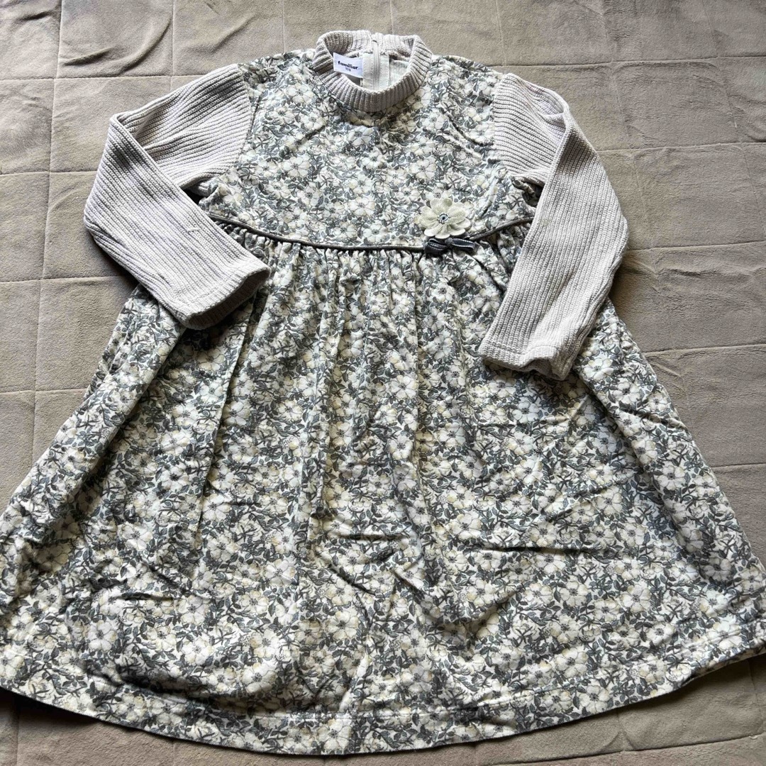 familiar(ファミリア)のファミリア　ワンピース110 キッズ/ベビー/マタニティのキッズ服女の子用(90cm~)(ワンピース)の商品写真