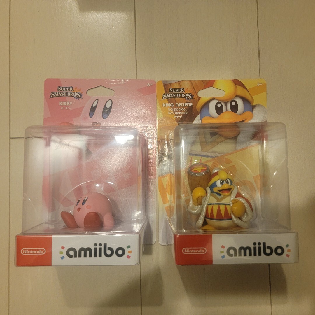 amiibo カービィ デデデ大王 スマブラ 2点セット エンタメ/ホビーのフィギュア(ゲームキャラクター)の商品写真