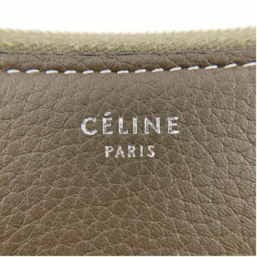 celine(セリーヌ)のセリーヌ レザー ラージ ジップドウォレット ラウンドジップウォレット 長財布 レディースのファッション小物(財布)の商品写真