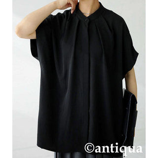 【未使用】アンティカ／デザインタックシャツ／フリーサイズ