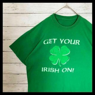 f67US古着　半袖Tシャツ　GET YOUR IRISH ON聖パトリックデー(Tシャツ/カットソー(半袖/袖なし))