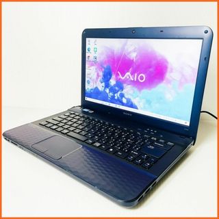 ソニー(SONY)のSONY VAIO　すぐに使えるノートパソコン　オフィスソフト・カメラ付(ノートPC)