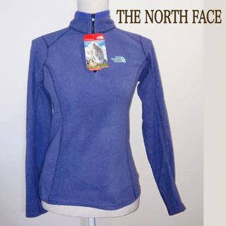 ザノースフェイス(THE NORTH FACE)の【タグ付き新品 S〜M】THE NORTH FACE  ロゴ刺繍フリーストップス(トレーナー/スウェット)