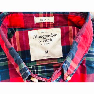 アバクロンビーアンドフィッチ(Abercrombie&Fitch)の【未使用】アバクロ ヴィンテージ風チェックシャツ(シャツ)