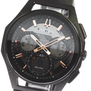 ブローバ(Bulova)のブローバ BULOVA 98A207 ハイパフォーマンスクォーツ クロノグラフ クォーツ メンズ 美品 _811040(腕時計(アナログ))