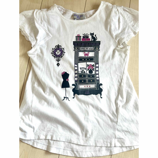 アナスイミニ(ANNA SUI mini)の【美品】カットソー　アナスイミニ　130センチ(Tシャツ/カットソー)