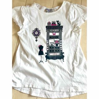 アナスイミニ(ANNA SUI mini)の【美品】カットソー　アナスイミニ　130センチ(Tシャツ/カットソー)