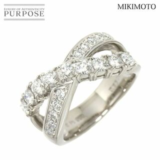 ミキモト(MIKIMOTO)のミキモト MIKIMOTO 11.5号 リング ダイヤ 0.83ct Pt プラチナ 指輪 VLP 90220895(リング(指輪))
