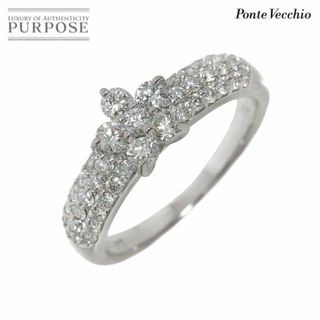 ポンテヴェキオ(PonteVecchio)のポンテヴェキオ Ponte Vecchio 9号 リング ダイヤ 0.64ct K18 WG ホワイトゴールド 750 指輪 VLP 90224298(リング(指輪))