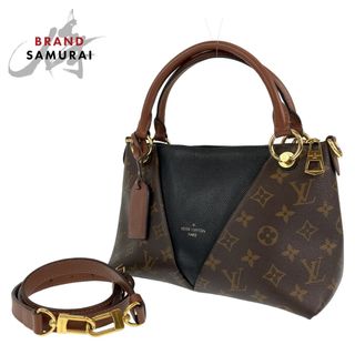 ルイヴィトン(LOUIS VUITTON)の美品 LOUIS VUITTON ルイヴィトン モノグラム VトートBB ブラウン 茶色 ゴールド金具 ノワール PVC M43976 ハンドバッグ ショルダーバッグ 2way レディース 405328 【中古】(ショルダーバッグ)