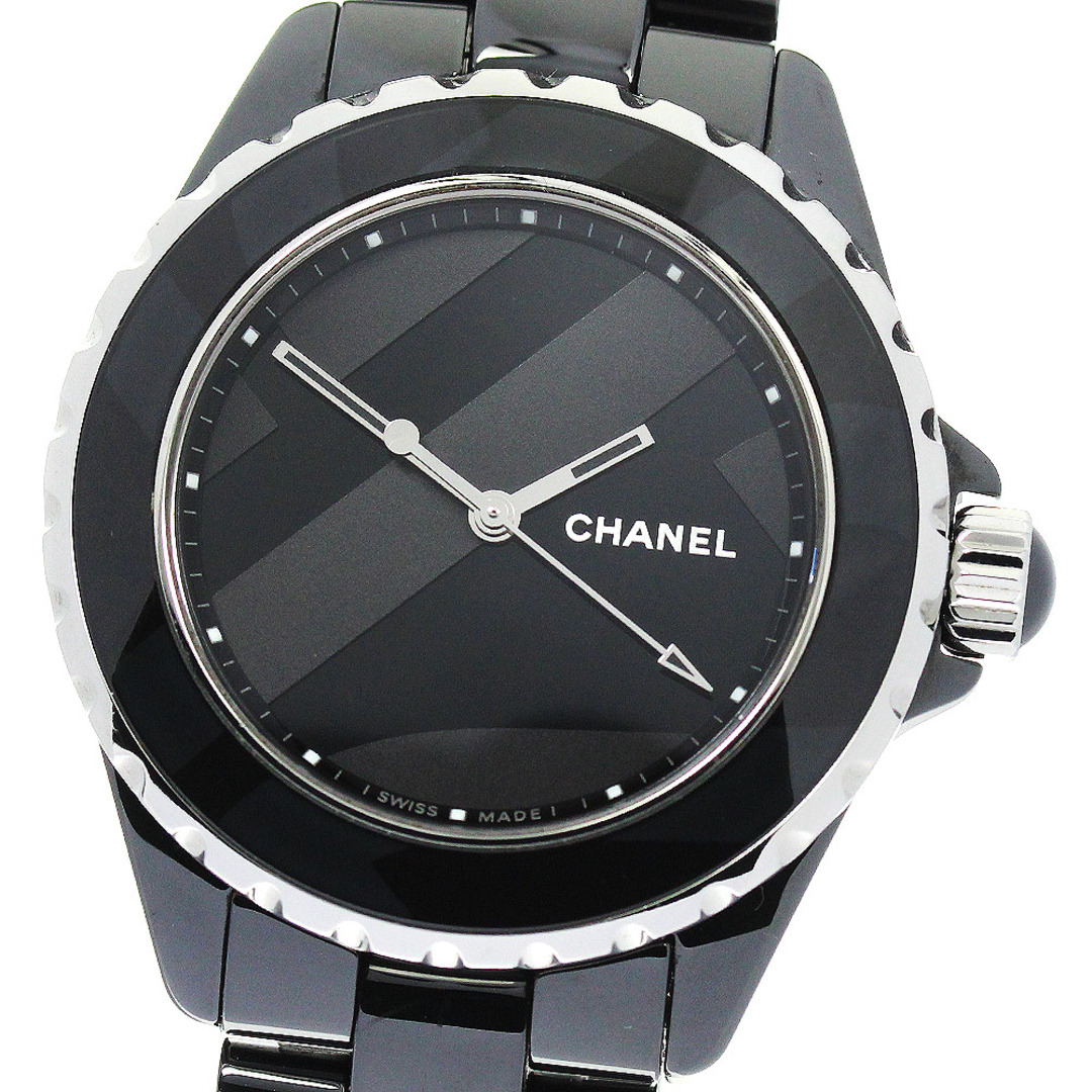 CHANEL(シャネル)のシャネル CHANEL H5581 J12 アンタイトル 38mm 黒セラミック 世界限定1200本 自動巻き メンズ 良品 _808301 メンズの時計(腕時計(アナログ))の商品写真