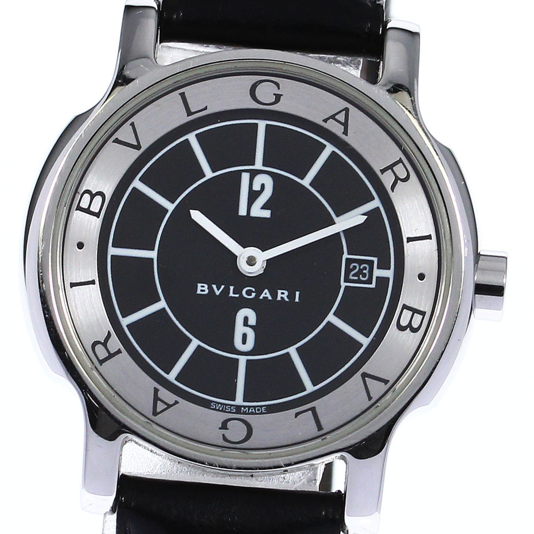 BVLGARI(ブルガリ)のブルガリ BVLGARI ST29S ソロテンポ デイト クォーツ レディース 内箱・保証書付き_805241 レディースのファッション小物(腕時計)の商品写真