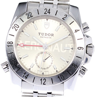 チュードル(Tudor)のチュードル TUDOR 20200 アエロノート GMT デイト 自動巻き メンズ 保証書付き_808671(腕時計(アナログ))