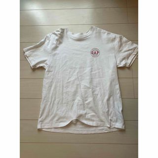 ギャップ(GAP)のGAP ロゴビッグシルエット半袖Tシャツ　メンズ　ホワイト　XLサイズ(Tシャツ/カットソー(半袖/袖なし))