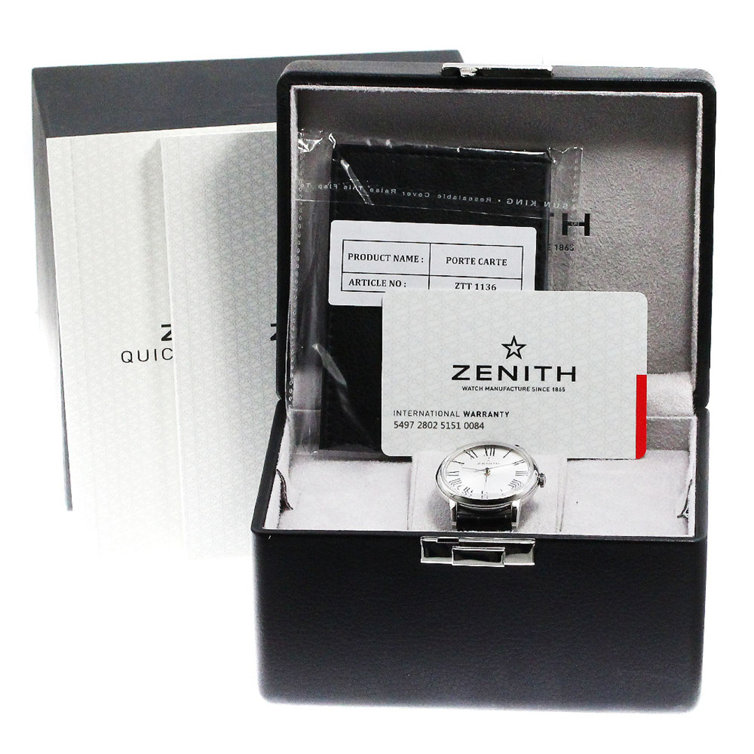 ZENITH(ゼニス)のゼニス ZENITH 03.2330.679 エリート 自動巻き レディース 美品 箱・保証書付き_807589 レディースのファッション小物(腕時計)の商品写真