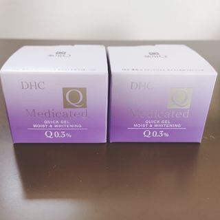 ディーエイチシー(DHC)の✳DHC✳薬用Qクイックジェルモイスト&ホワイトニング 2点セット(オールインワン化粧品)