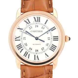 カルティエ(Cartier)のカルティエ ロンドソロ PGxSS W2RN0008 SSxPG 自動巻(腕時計(アナログ))