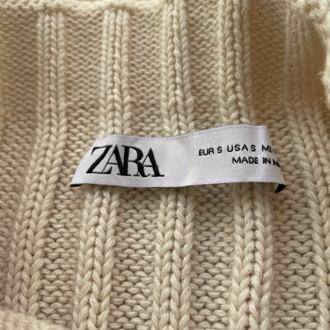 ZARA(ザラ)のZARA コットンセーター レディースのトップス(ニット/セーター)の商品写真