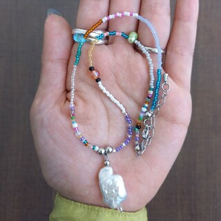 hand made beads necklace dream🍭(ネックレス)