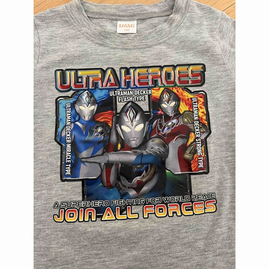 BANDAI(バンダイ)のウルトラマン♡ロンT キッズ/ベビー/マタニティのキッズ服男の子用(90cm~)(Tシャツ/カットソー)の商品写真