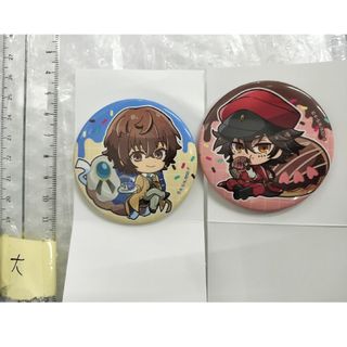 文豪ストレイドッグス　キャラぺこ　缶バッジ　　太宰治(バッジ/ピンバッジ)