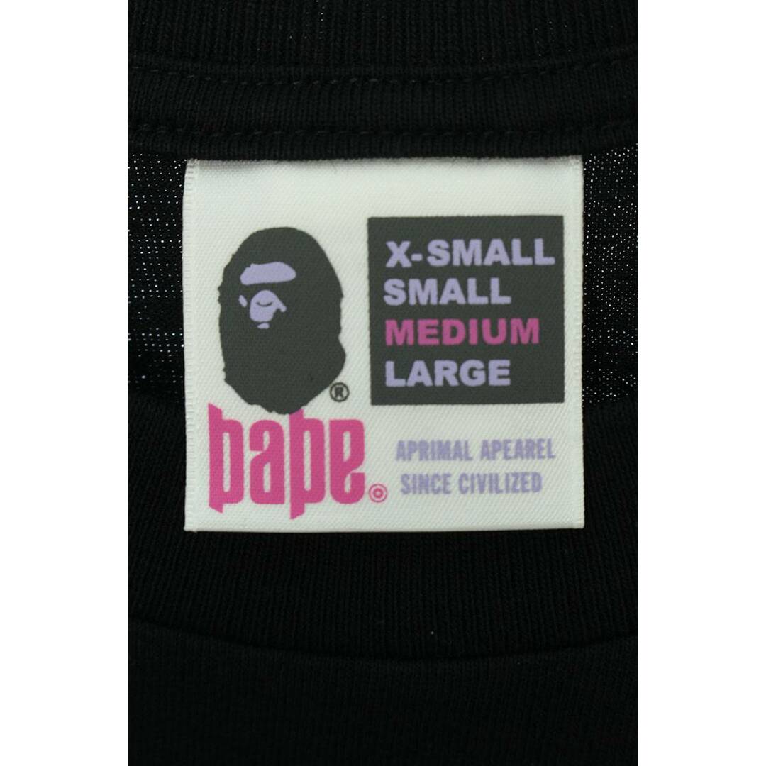 A BATHING APE(アベイシングエイプ)のアベイシングエイプ ロゴプリントTシャツ メンズ M メンズのトップス(Tシャツ/カットソー(半袖/袖なし))の商品写真