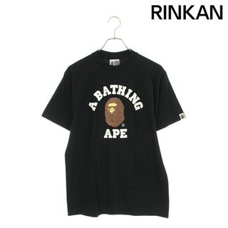 アベイシングエイプ(A BATHING APE)のアベイシングエイプ ロゴプリントTシャツ メンズ M(Tシャツ/カットソー(半袖/袖なし))