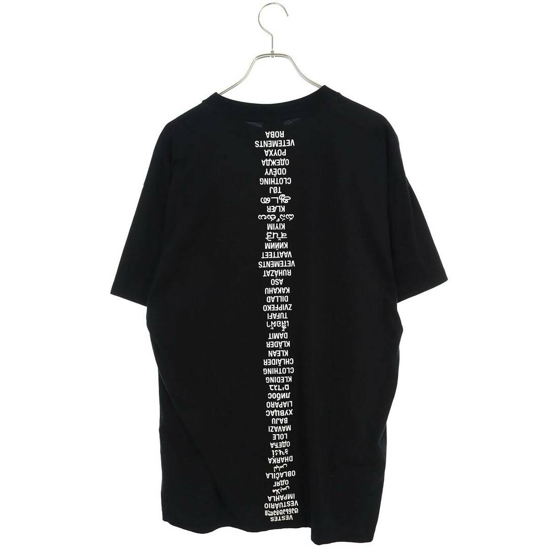 VETEMENTS(ヴェトモン)のヴェトモン  USS197067 TRANSLATEDプリントTシャツ メンズ XS メンズのトップス(Tシャツ/カットソー(半袖/袖なし))の商品写真