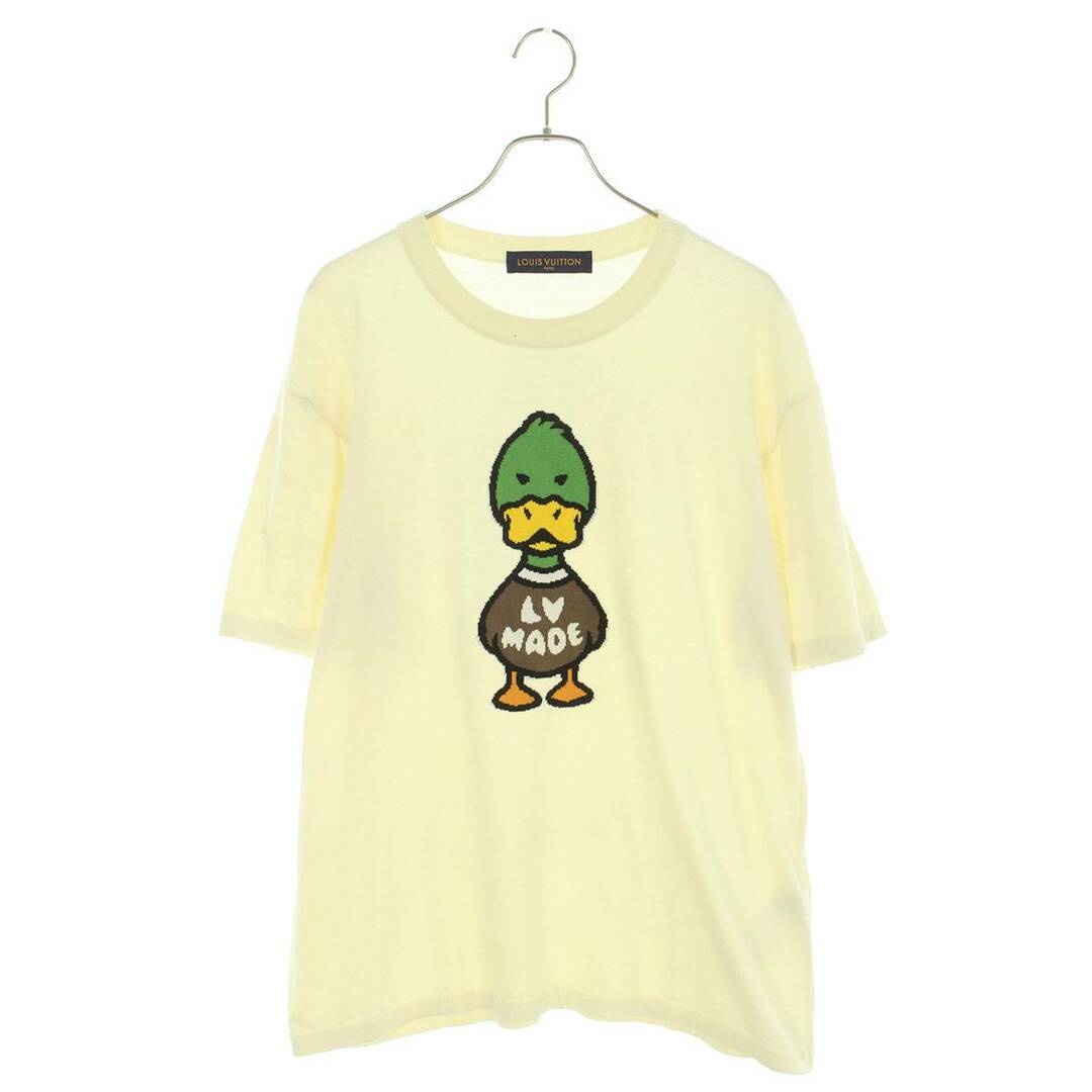 LOUIS VUITTON(ルイヴィトン)のルイヴィトン  22SS  RM221M F96 HMN04W インタルシアジャカードダックニットTシャツ メンズ L メンズのトップス(Tシャツ/カットソー(半袖/袖なし))の商品写真