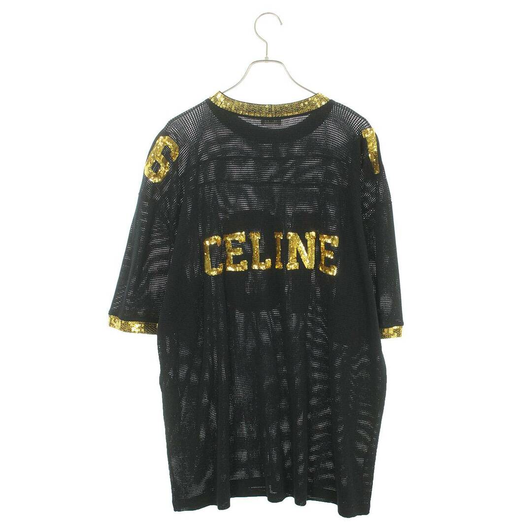 celine(セリーヌ)のセリーヌバイエディスリマン  2X26F818 ロゴデザインスパンコールTシャツ メンズ S メンズのトップス(Tシャツ/カットソー(半袖/袖なし))の商品写真