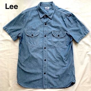 リー(Lee)のLee  リー　半袖　シャツ　カットソー　デニム　男女兼用　ブルー　FREE(Tシャツ/カットソー(半袖/袖なし))